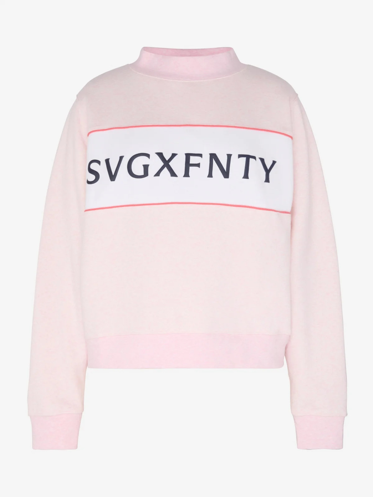 Weekender Fleece Pieced Mock Neck Sweatshirt | Savage x Fenty - North America