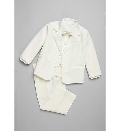 Peanut Butter Collection Bond Slim Fit 5-Piece Toddlers Tuxedo | Jos. A. Bank