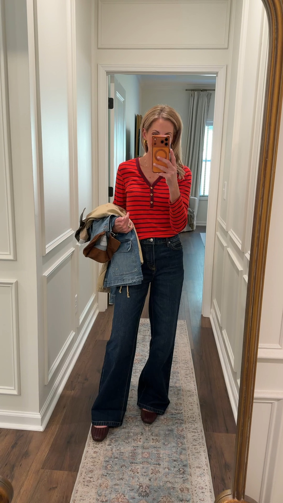 Love this new top!! Under $20 so many color options!!!