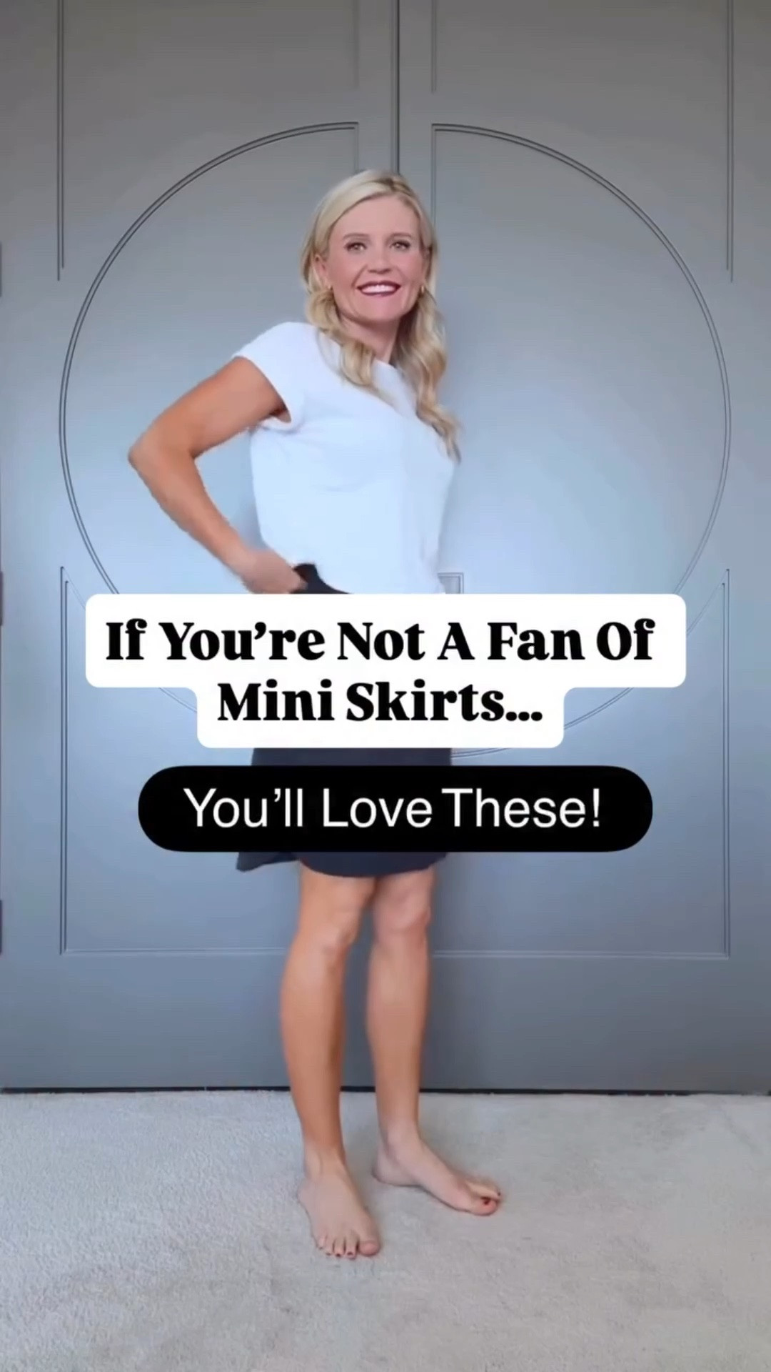 Not a fan of mini skirts?

#LTKootd #LTKgrwm #LTKOver40