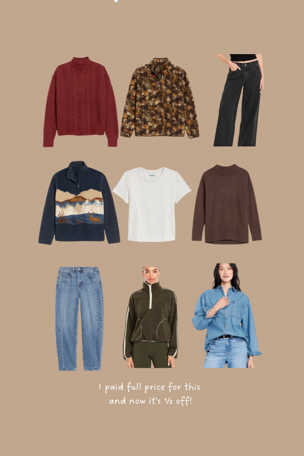 Old navy HUGE sale! 

#LTKSaleAlert