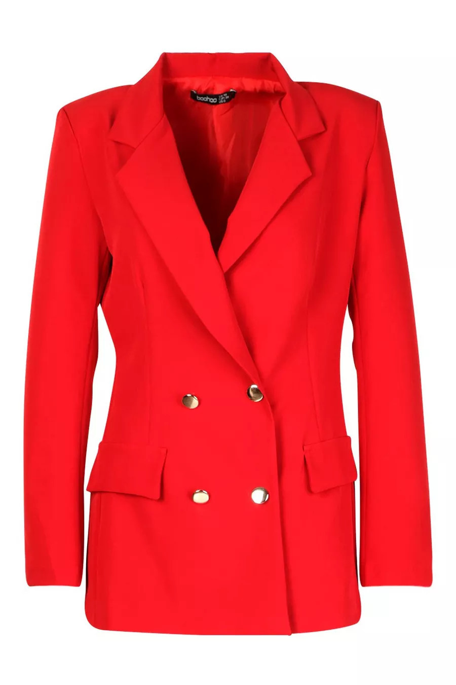 Double Breasted Military Blazer | Boohoo.com (UK & IE)