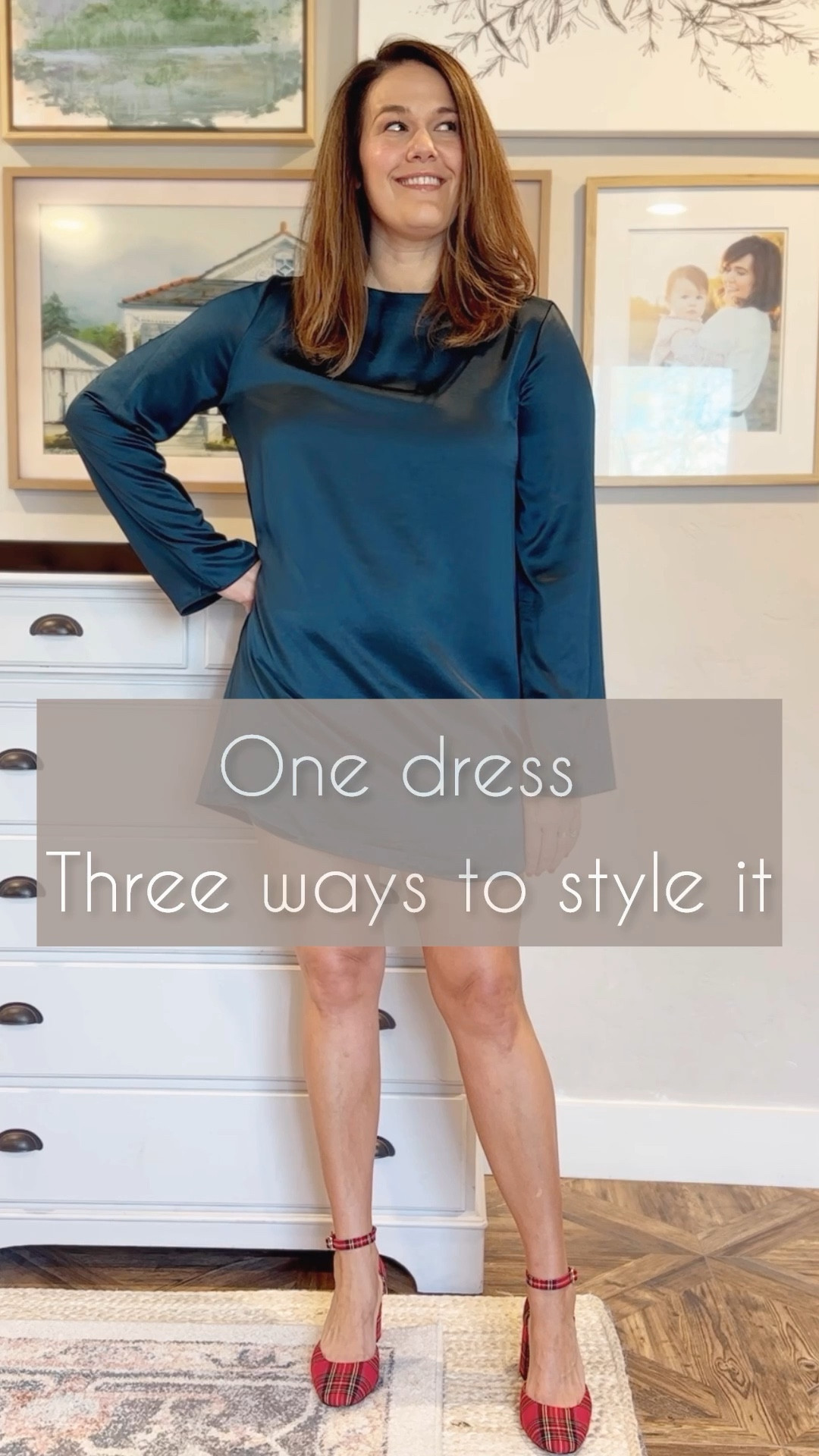 3 ways to wear this darling green satin mini dress. 


Gift guide, Christmas party outfit, New Year’s party outfit, Holiday party outfit, 3 ways to style it, green dress, mini dress, satin dress, holiday style, holiday outfit, Christmas outfit, new years outfit, sparkle heels, sparkle shoes

#LTKHoliday #LTKVideo #LTKmidsize