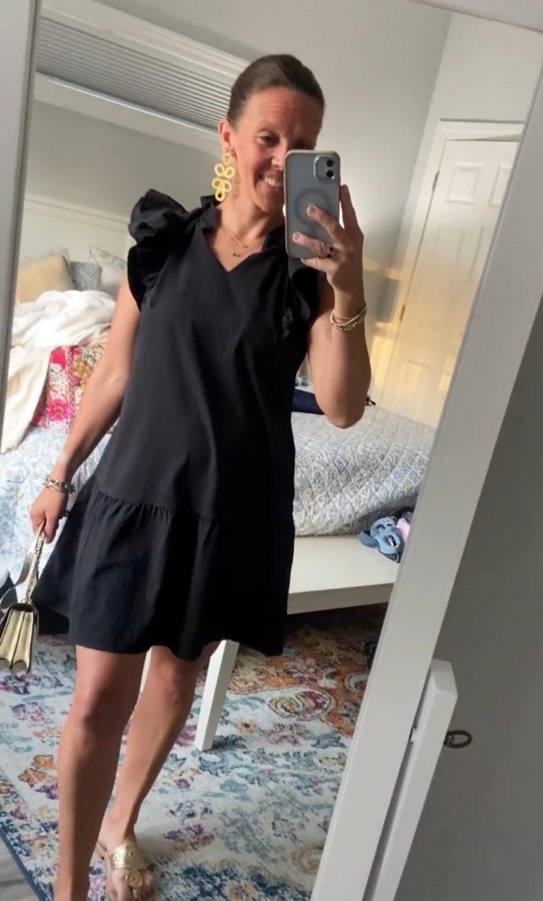 I love this dress!  It comes in more colors, has pockets, is light weight, very comfy, a slight stretch to the fabric.  Perfect for summer and would look so cute with cowboy boots, too! 


#amazon #prime #ruffledress #dress #falloutfit #datenightoutfit #countryconcert #fall #falldress #LTKU #summerdress #under25




#LTKOver40

#LTKSeasonal #LTKSaleAlert