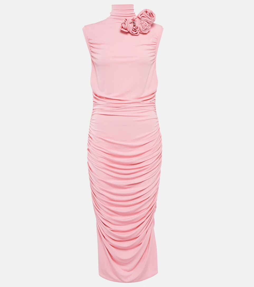 Ruched midi dress | Mytheresa (INTL)