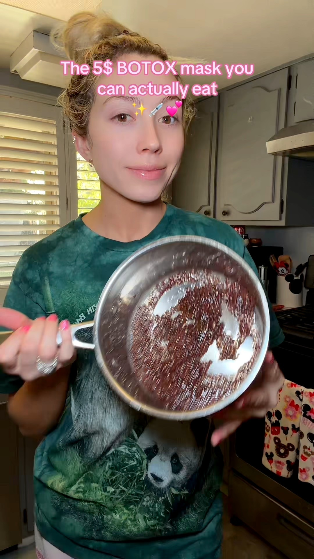 Forget the needles, we’re going to the pantry 💉👩‍🍳 This two ingredient mask is nature’s answer to fine lines and dull skin. It tightens, brightens and honestly it smells actually really good!! TAG a  friend who may need a spa night 🧖🏼‍♀️🫧  #naturalbotox #kitchenaesthetic #skincycling #budgetbeauty #glowuptips 