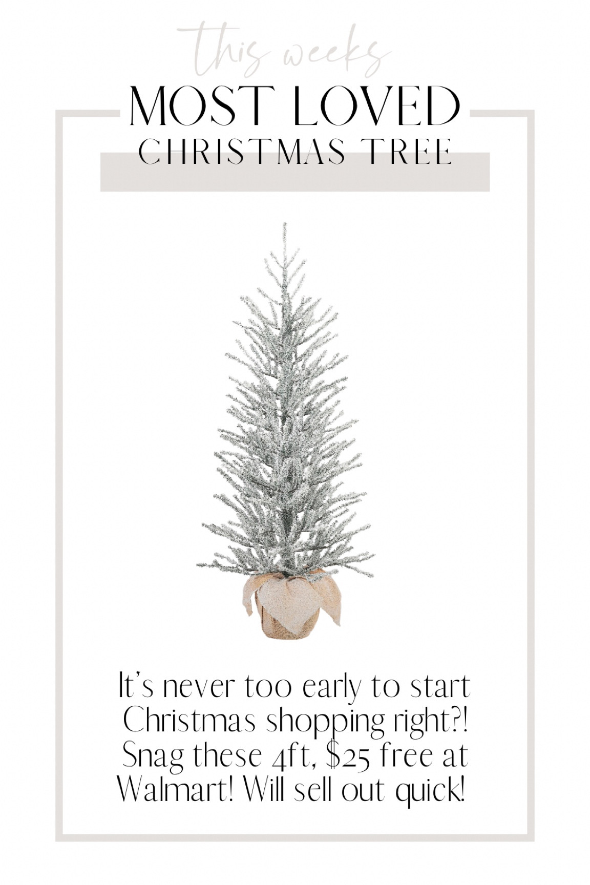 Walmart Christmas trees!!

#LTKhome #LTKHoliday #LTKfamily