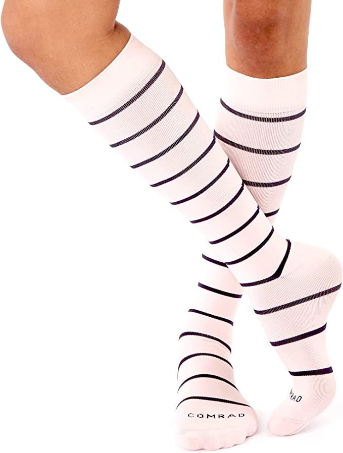 Comrad Knee High Compression Socks - Thin, Breathable Premium Support Socks for Pregnancy, Athlet... | Amazon (US)