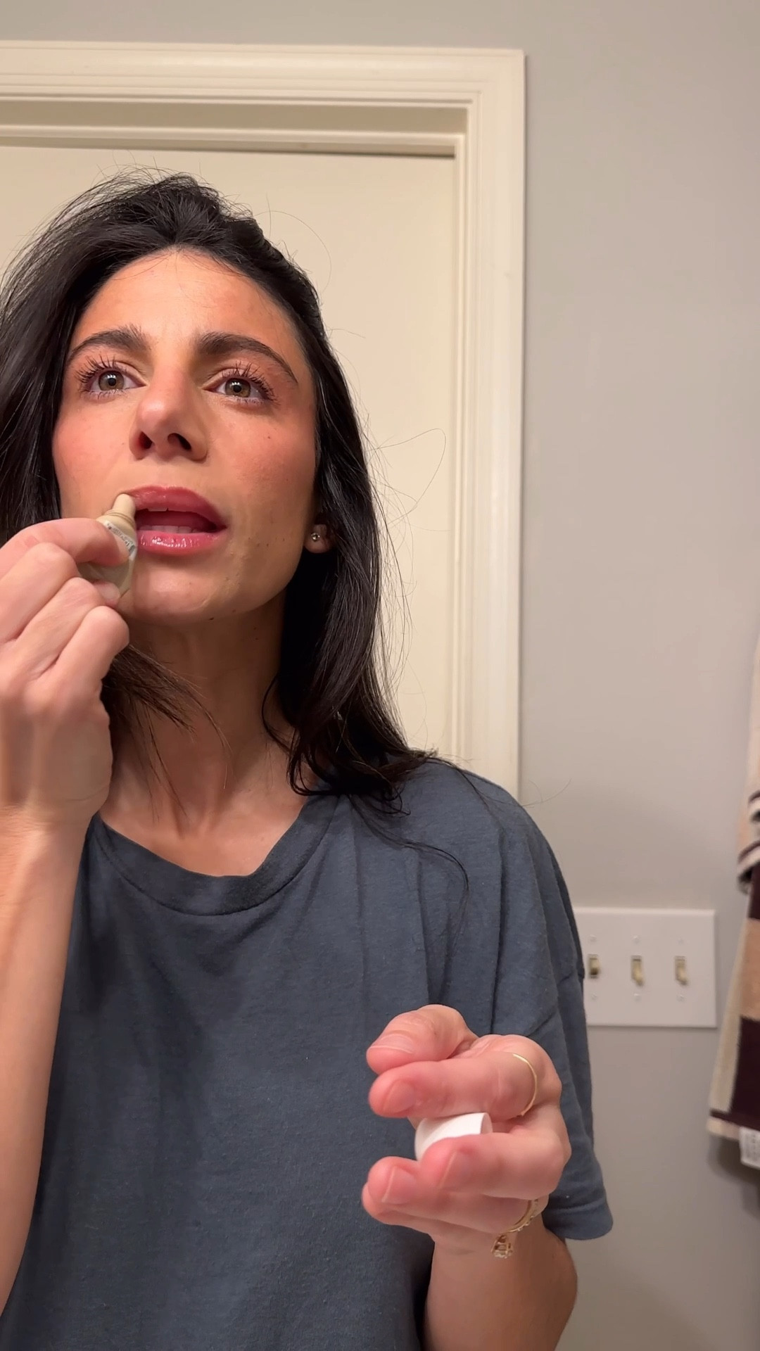 Go to makeup and lip balm 

Summer Fridays, summer Fridays lip balm, grwm, everyday makeupp

#LTKmorningroutine #LTKgrwm #LTKBeauty