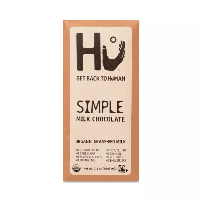 Hu, Milk Chocolate Bar, Simple | Thrive Market