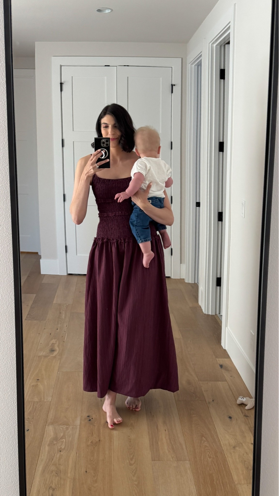 My dress is available in tall, regular, and curvy sizes (linked some of each)! I recently wore it for some family photos.

#LTKootd #LTKmomlife #LTKTall