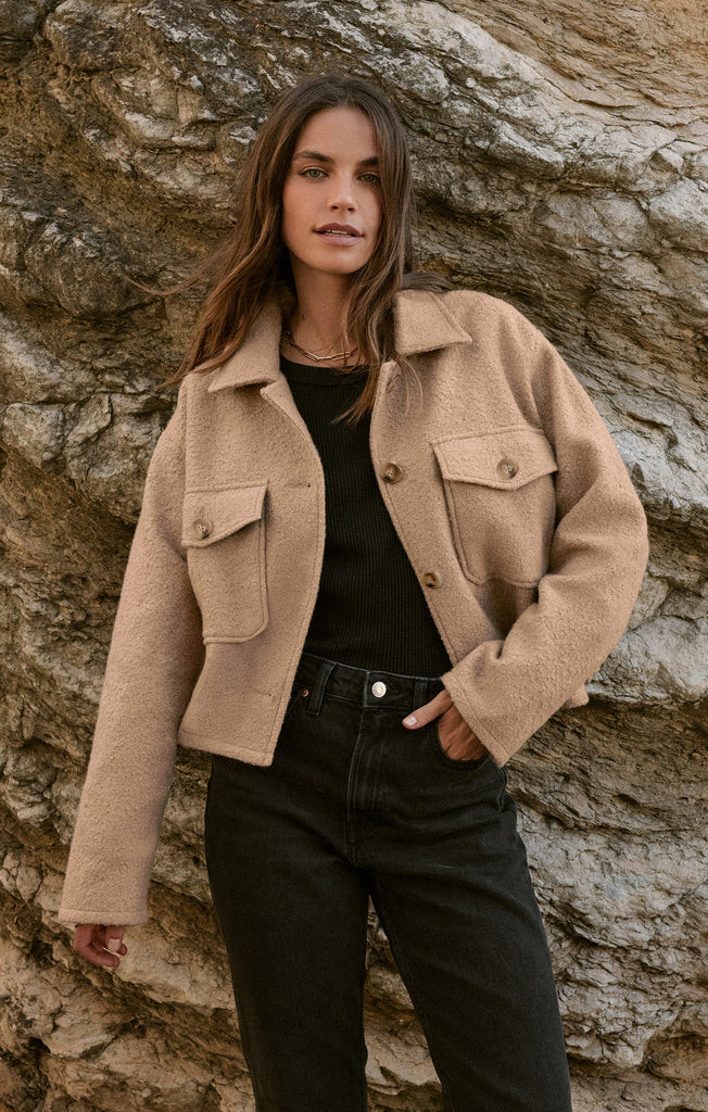 Oxford Boucle Jacket | Z Supply