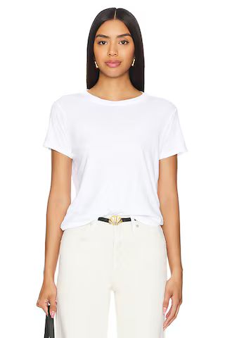 Michael Lauren Darth Perfect Fitted Crew Neck Tee in White from Revolve.com | Revolve Clothing (Global)