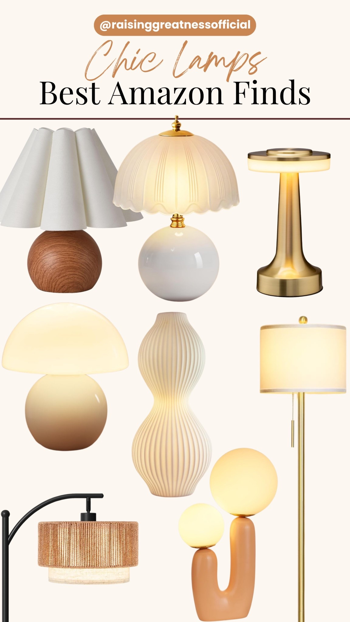 Create the perfect ambiance with chic lamps that blend style and function. These Amazon favorites add warmth, softness, and a designer touch to every room. 💡✨🤍

#ChicLighting #AmazonDecorFinds #HomeAmbiance #ModernDecor #InteriorStyling #HomeInspo #CozyLighting

#LTKHome #LTKSaleAlert #LTKU