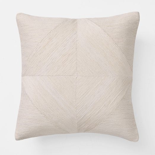 Jute Geo Pillow Cover | West Elm (US)