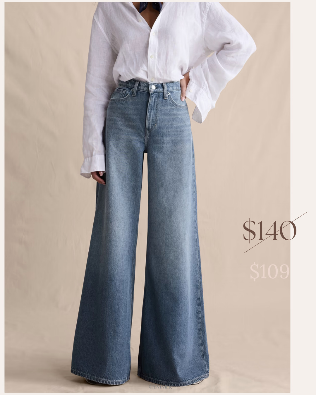 Wide leg jeans on sale! 

 #LTKSaleAlert