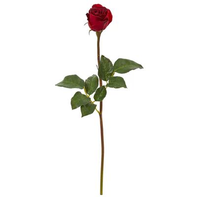 20” Rose Bud Artificial Flower (Set of 12) | Nearly Natural