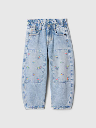 Baby & Toddler Floral Horseshoe Jeans | Gap (US)