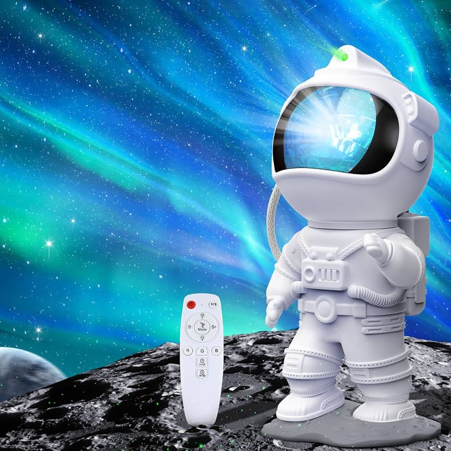 CIMELR Astronaut Star Projector Night Light - Space Projector Galaxy Light Nebula Ceiling Project... | Amazon (CA)