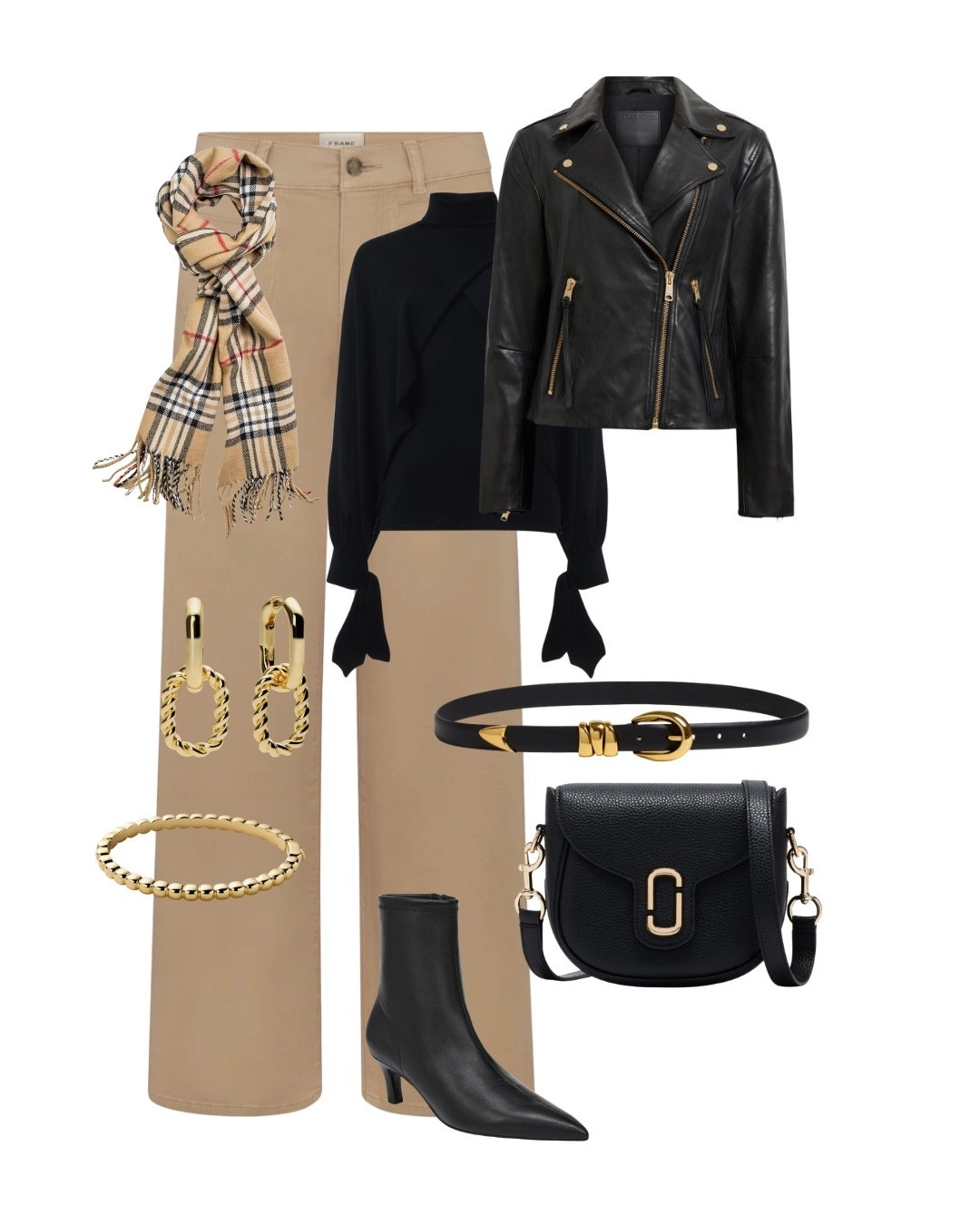 Such a traditional yet classic look!! Black and khaki are always a winning combination!!

#LTKSeasonal #LTKOver40