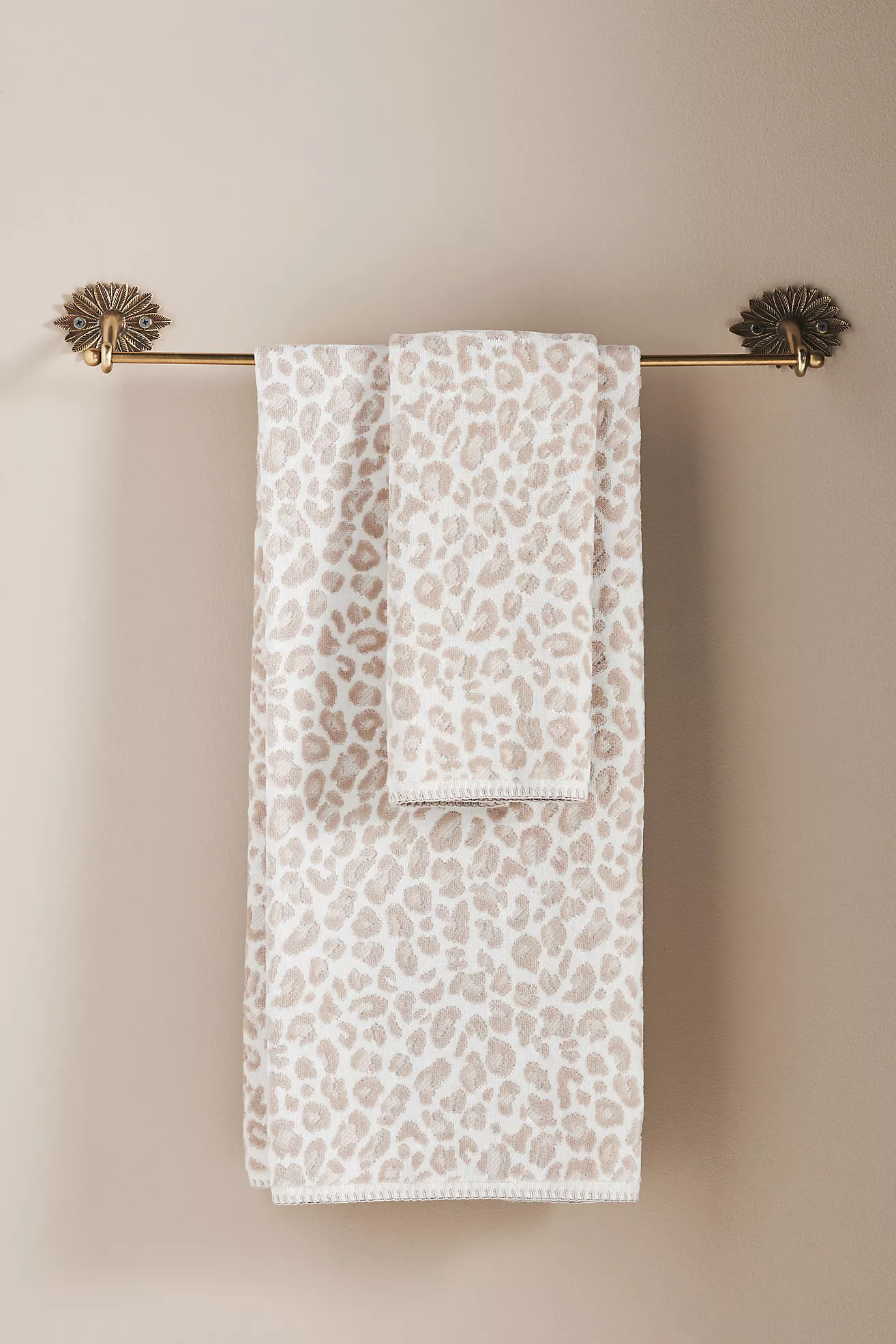 Lola Leopard Bath Towel Collection | Anthropologie (US)