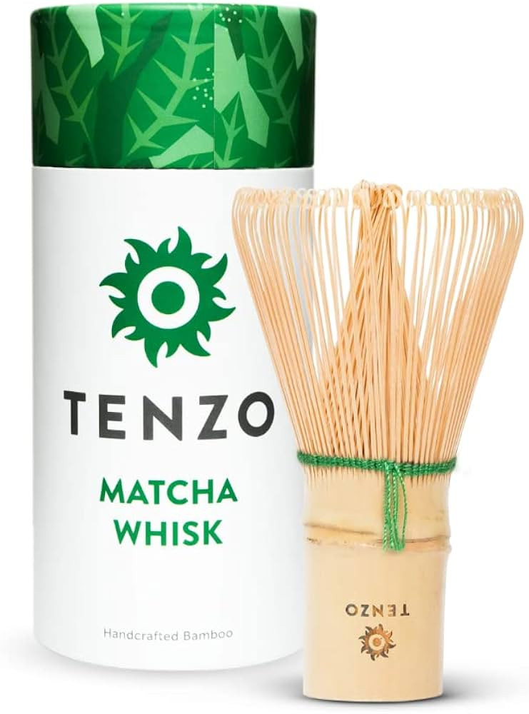 Tenzo Bamboo Whisk for Ceremonial Grade Matcha Green Tea - Authentic Traditional Japanese Made 10... | Amazon (US)