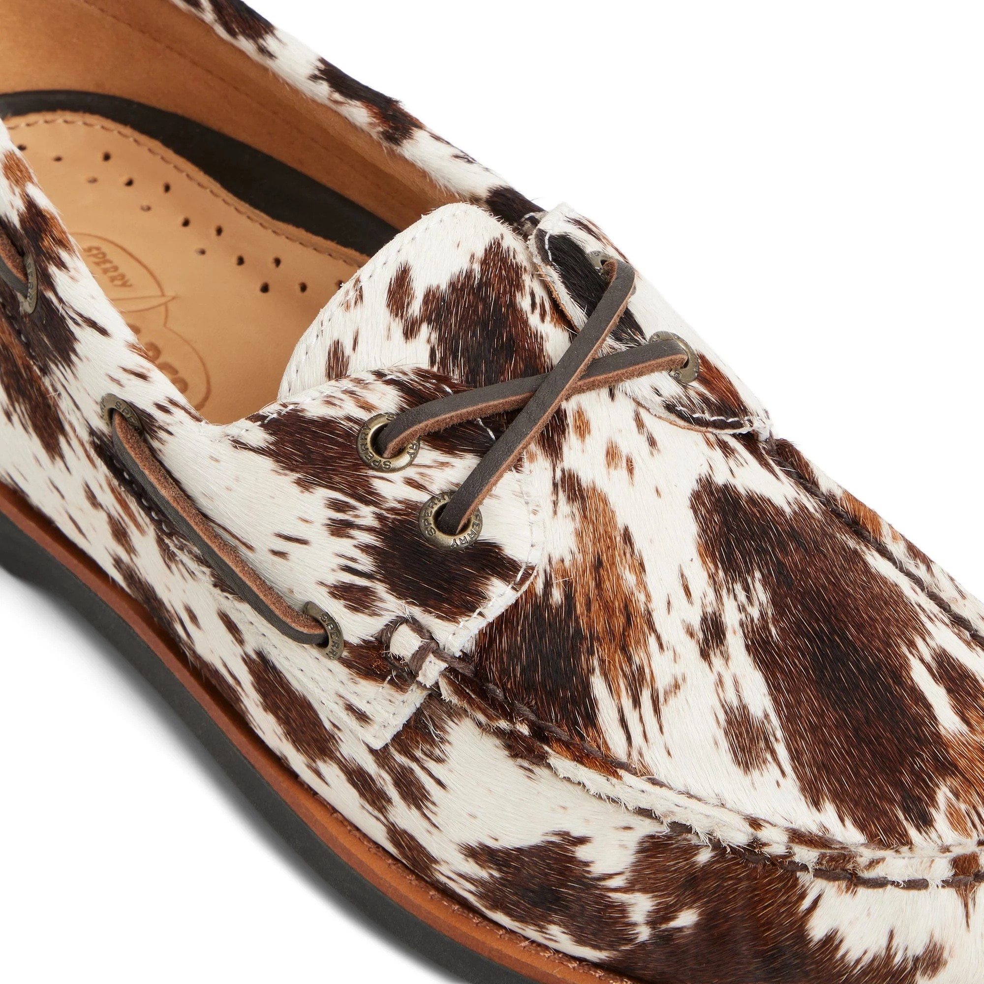 Cow hide sperrys on SALE for $44???  Heck ya!!