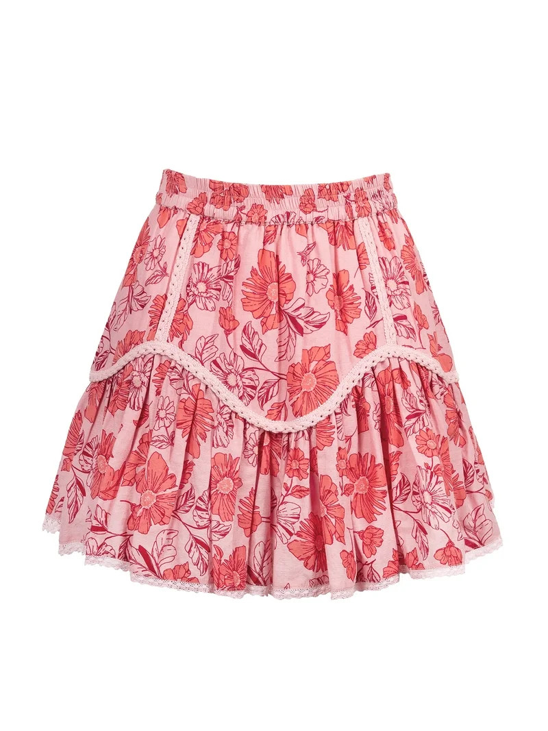 Jessica Simpson Women's Romana Eyelet Mini Skirt, Sizes XS-XL | Walmart (US)