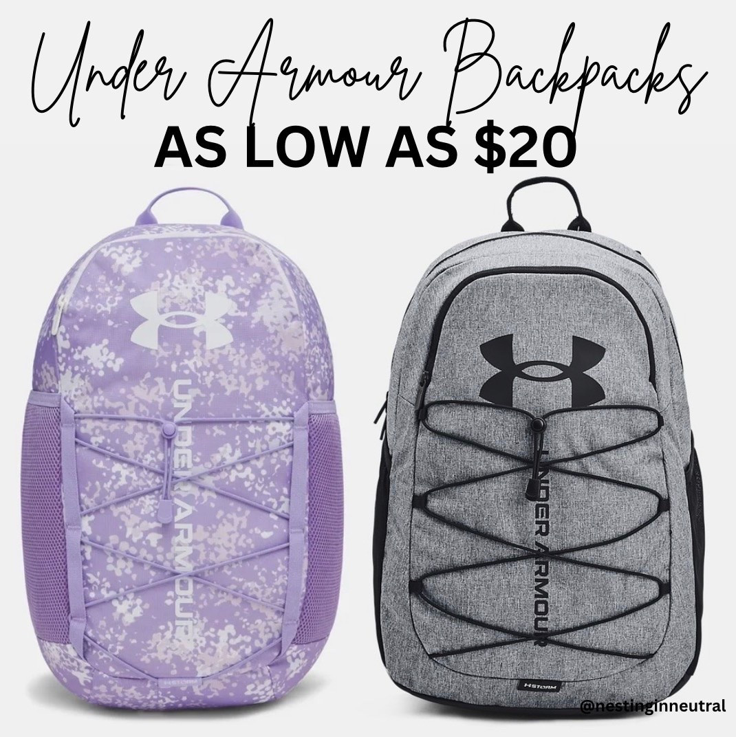 ✨UNDER ARMOUR BACKPACKS AS LOW AS $2O✨ No time like the end of the school year to start thinking about next school year! 🤪 Really, this is a great deal on a great bag! These sold out quick last year, so I’m guessing they won’t be in stock for long! USE C0DE: MDW

#ad #underarmourpartner @underarmour

#LTKmomlife #LTKActive #LTKSeasonal