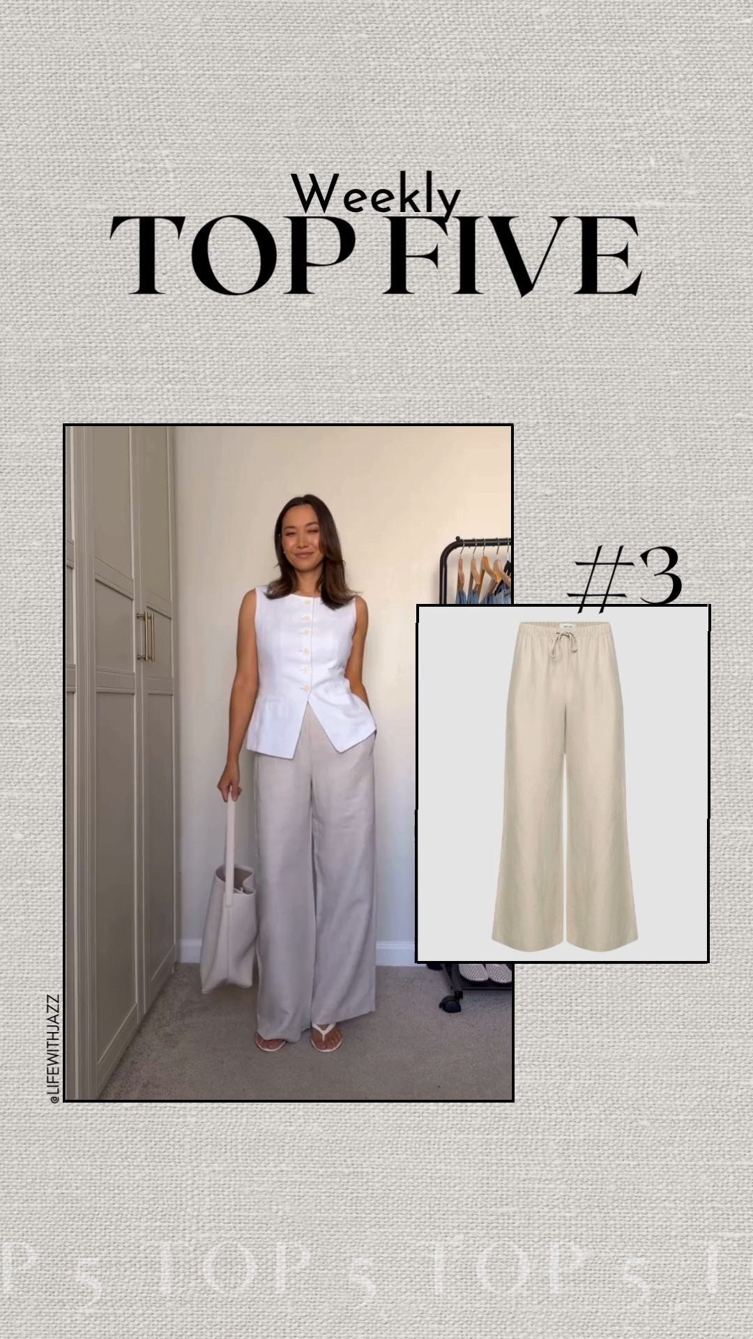 #3 besteller this week: aritzia lodge linen pants 

elevated linen pants that don't wrinkle as much, wash well

summer outfits / elevated outfits / relaxed outfits  

 #LTKootd