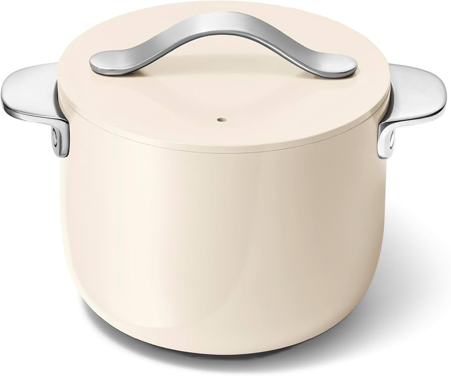 Caraway Petite Cooker - 2 Qt Ceramic Coated Pot - Free From Forever Chemicals - Perfect for Rice,... | Amazon (US)