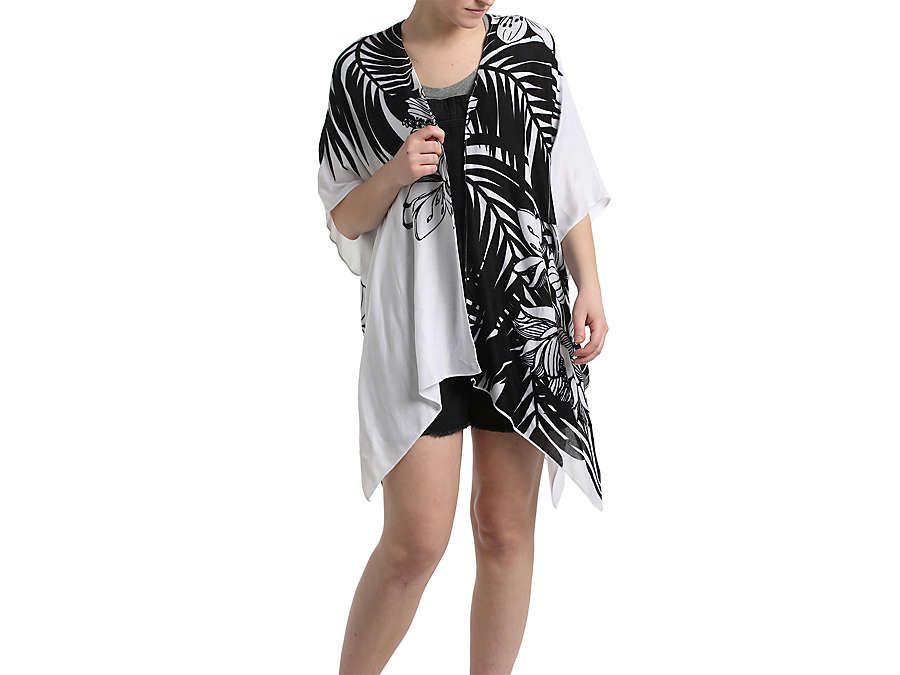 Black & White Palm Kimono | DSW