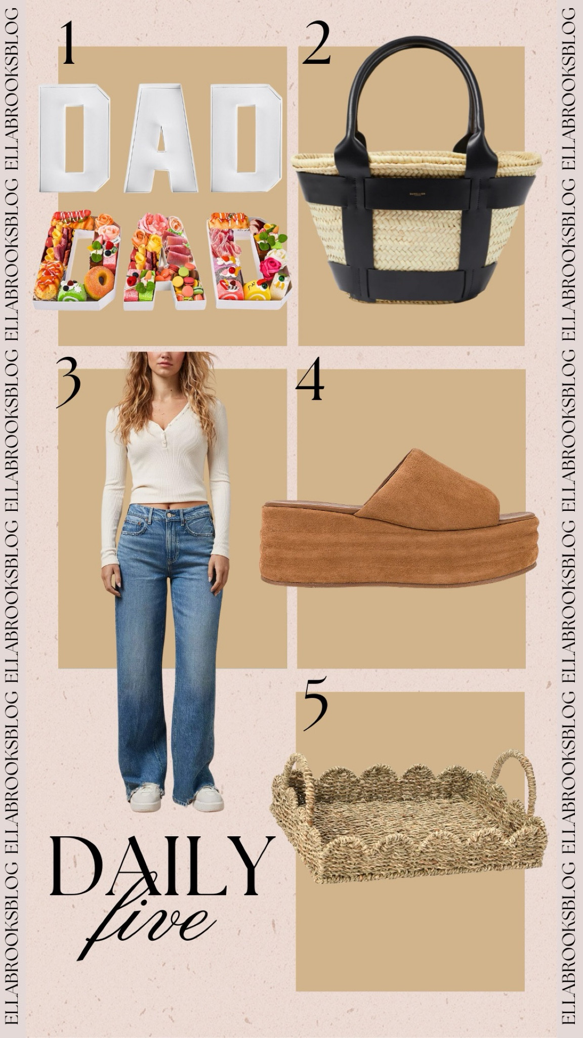 Daily 5🤍
amazon finds, father’s day, amazon father’s day finds, resortwear, designer tote, designer sale, free people shoes, summer shoes, amazon home decor, denim, denim sale 

#LTKSeasonal #LTKStyleTip #LTKSaleAlert