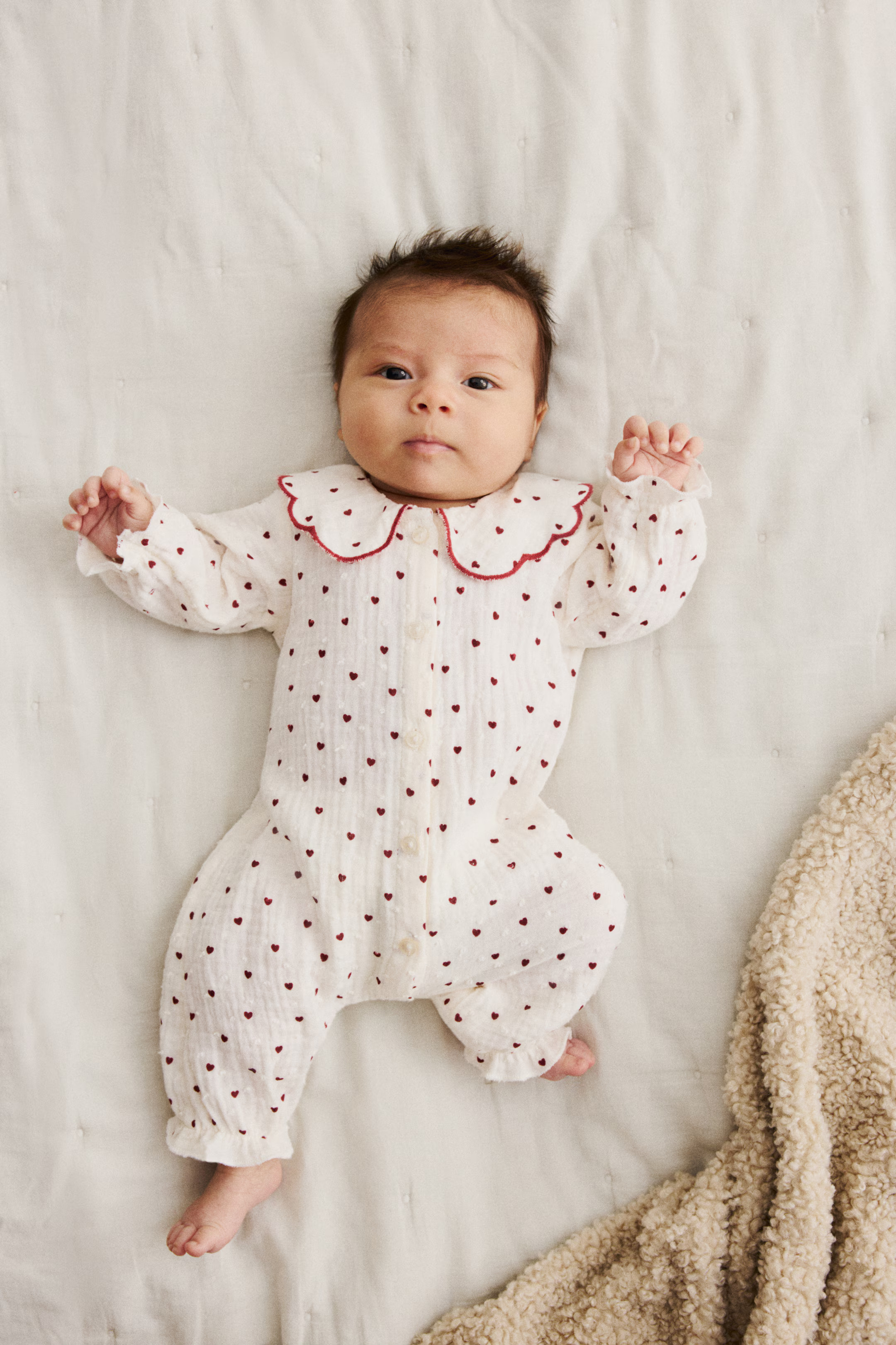 Cotton Muslin Romper Suit | H&M (US + CA)