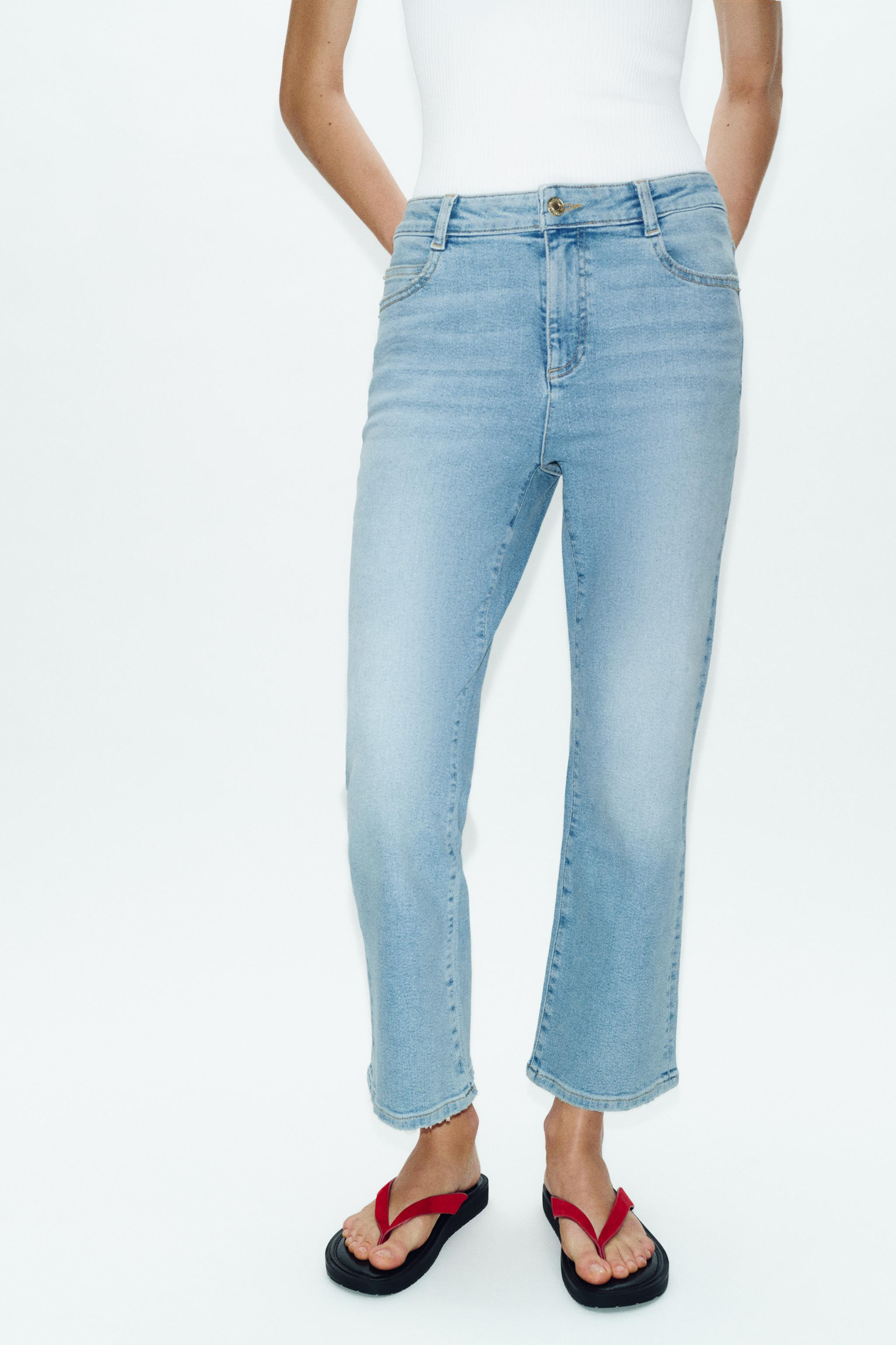 Z1975 MINI FLARE HIGH-WAIST JEANS | Zara AU