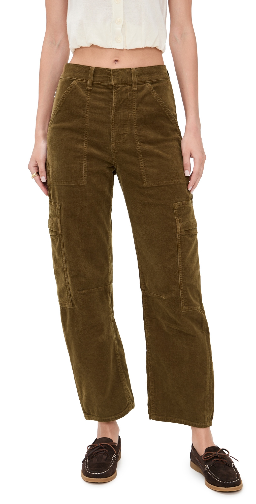 Citizens of Humanity Marcelle Corduroy Cargo Pants Manuka 29 | Shopbop