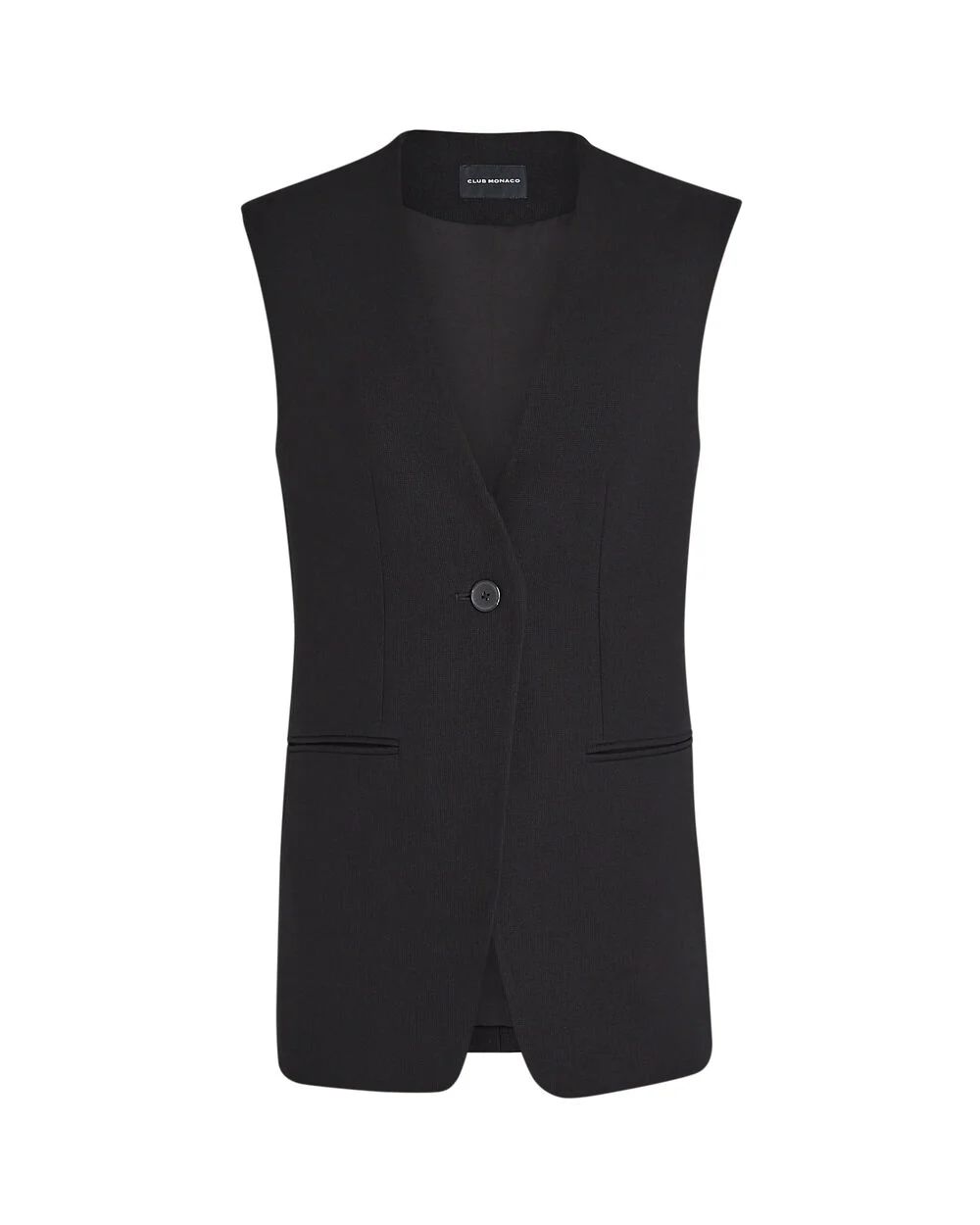 Relaxed Long Vest | Club Monaco (Global)