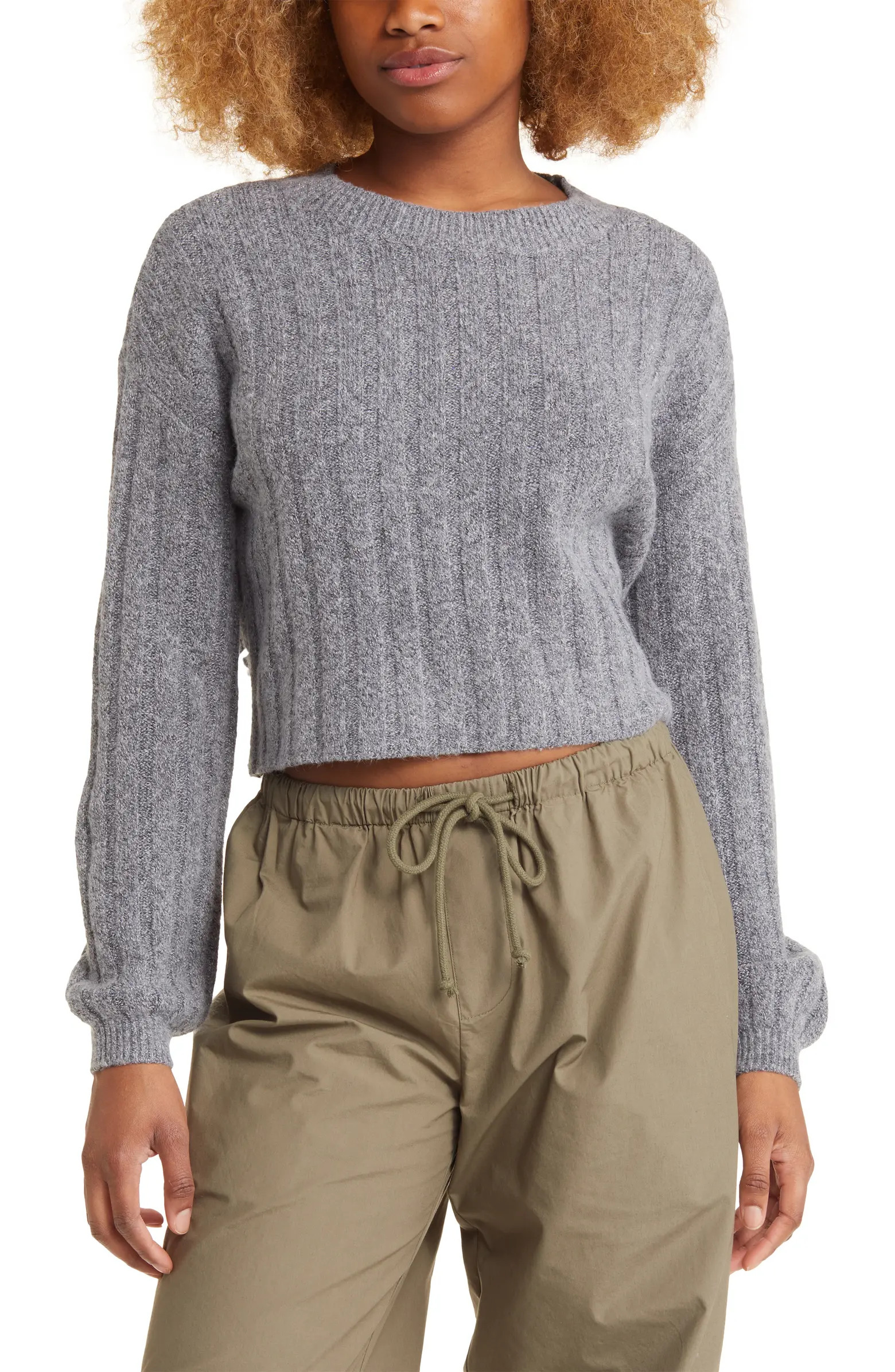 Ribbed Crewneck Sweater | Nordstrom