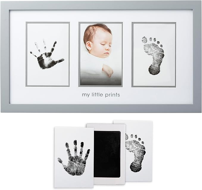 Pearhead Babyprints Photo Frame - Ideal for Baby Shower, Nursery Décor, Memory Keepsake, Newborn... | Amazon (US)