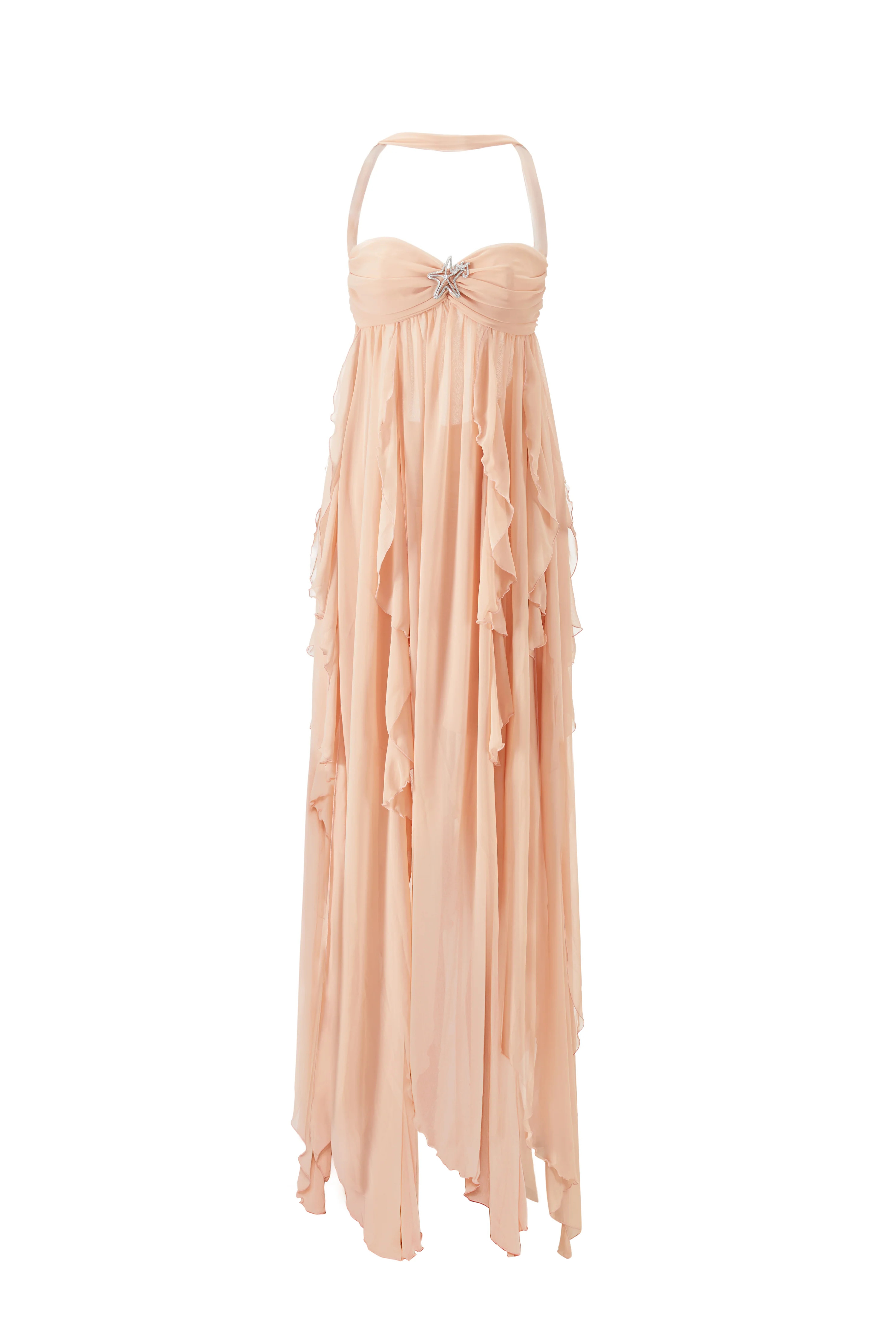 Mariah Dress (Peach) | Nana Jacqueline