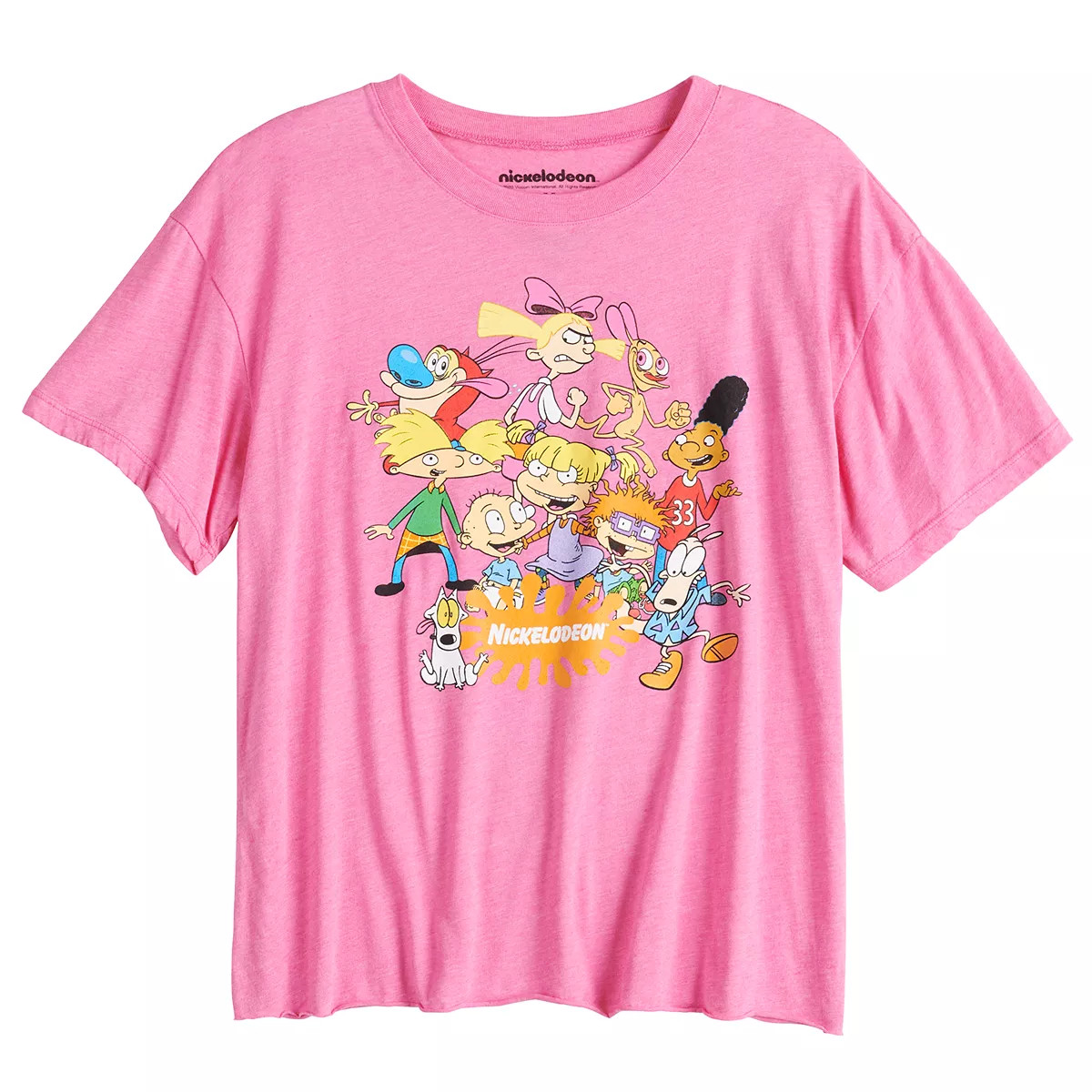 Juniors' Nickelodeon Characters Group Shot Tee | Kohl's