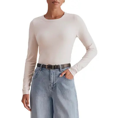 Splendid x @cellajaneblog Long Sleeve Layering T-Shirt in Rosewood at Nordstrom, Size X-Large | Nordstrom