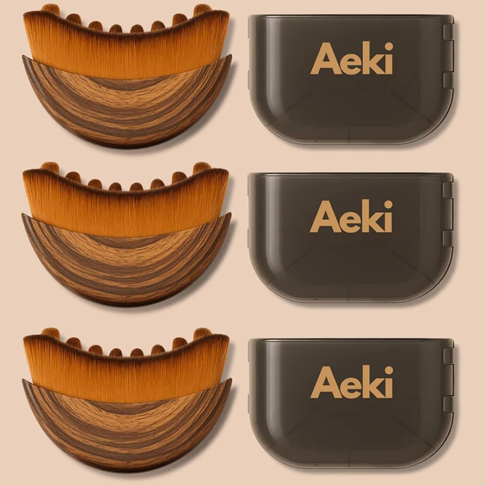 Aeki Lymphatic Contour Face Brush - Reduces Puffiness & Restores Definition, Aeki Lymphatic Face ... | Amazon (US)