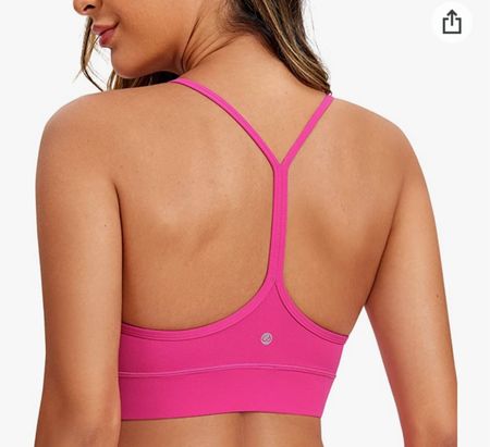 The perfect Lululemon dupe workout bra too from Amazon 

Pink sports bra / gym fit / gym clothes / prime day early access 

#LTKsalealert #LTKunder50 #LTKHoliday