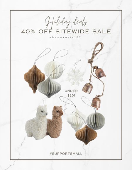 Save 40% off on these cute holiday items under $20! 

#LTKSeasonal #LTKsalealert #LTKfindsunder50