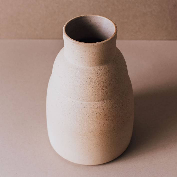 Mexican Handcrafted Ceramic Vase - Chubby | West Elm (US)