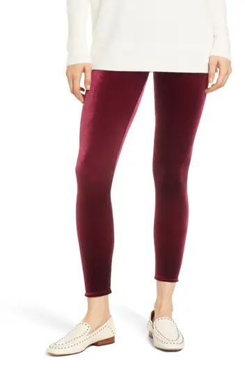 Perfect Control Top Velvet Leggings | Nordstrom Rack