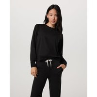 Vuori Long Sleeve Halo Crew Neck Shirt | Black Heather | XXL | Vuori Clothing (US & Canada)