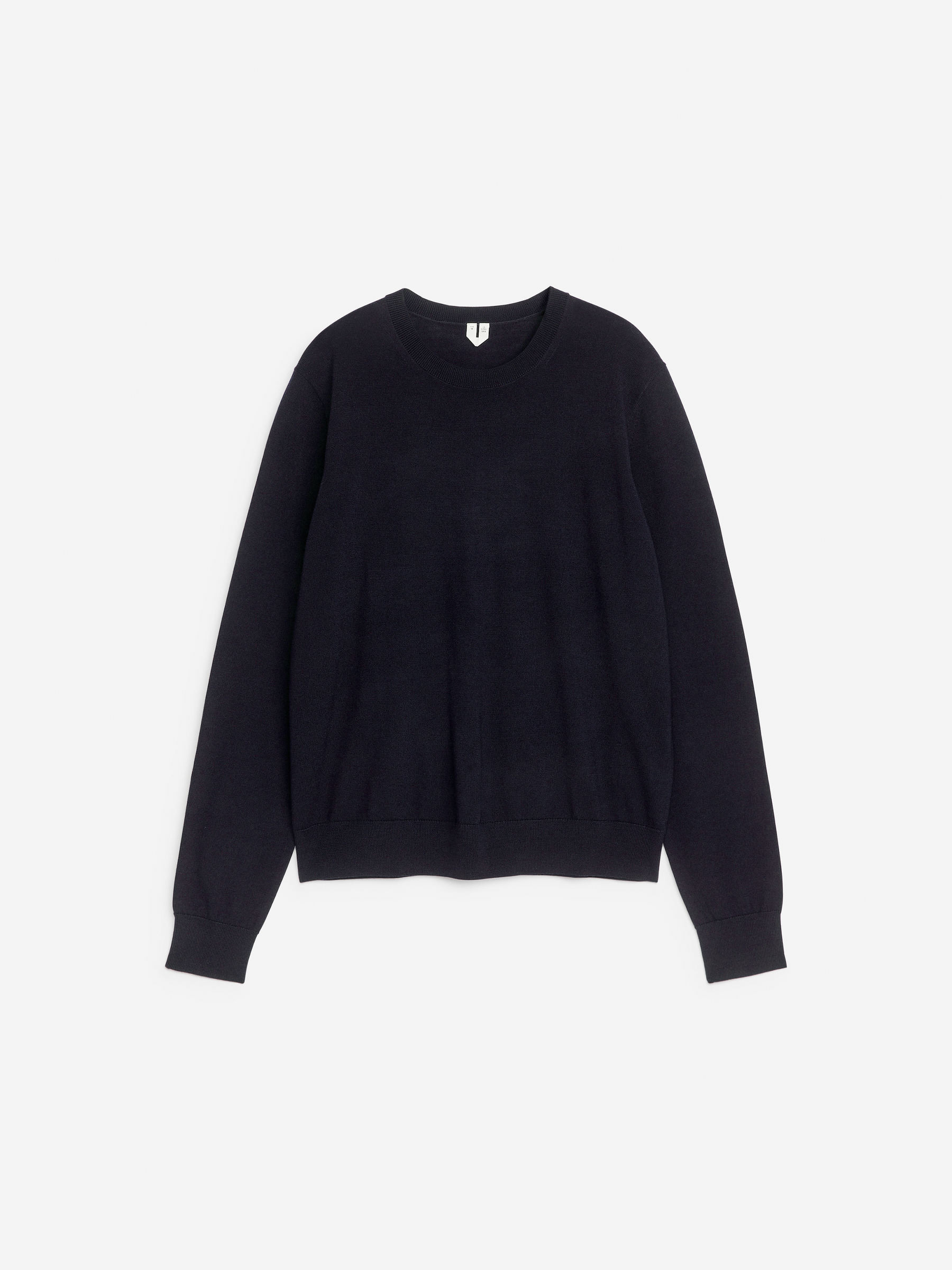 Fine-Knit Merino Jumper – Dark Blue – Women – ARKET GB | Arket UK