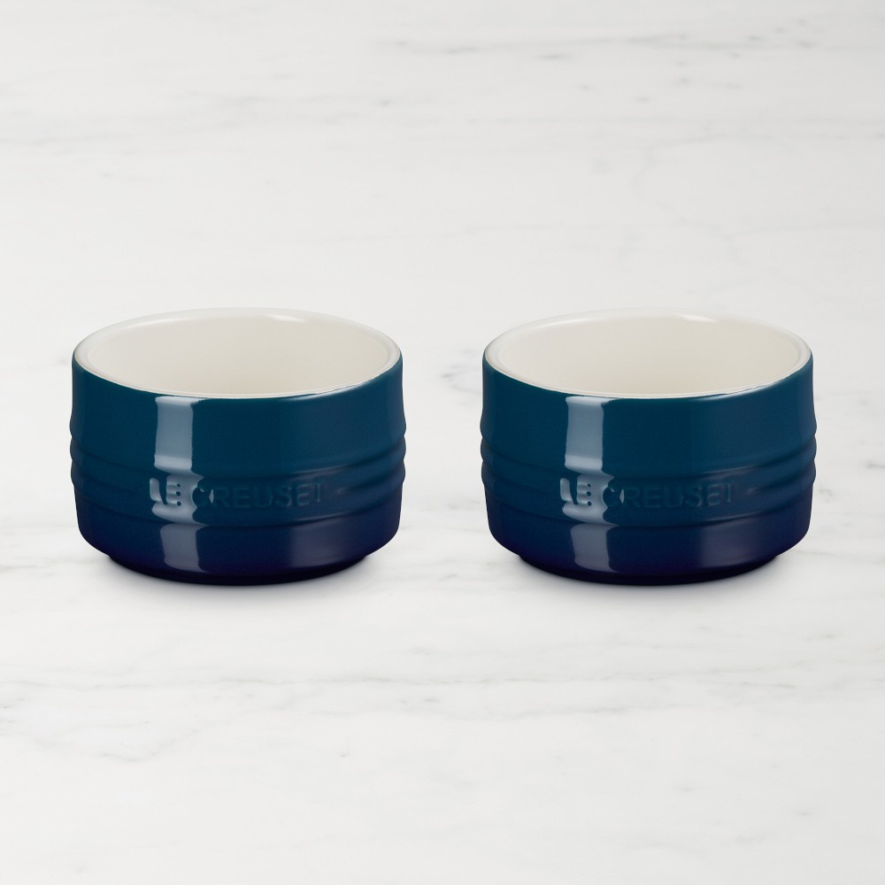 Le Creuset Stoneware Round Straight Wall Ramekin, Set of 2 | Williams-Sonoma